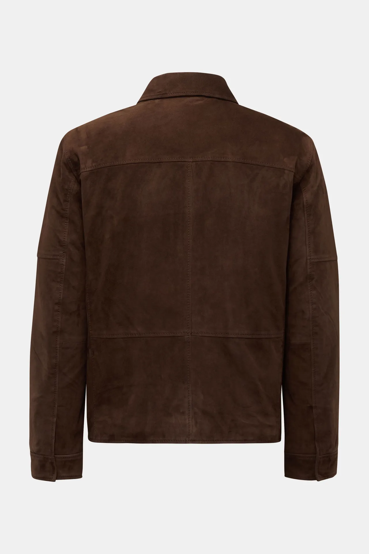 Windsor - Herren - Velourslederjacke 'Pesaro' dunkelbraun – Bild 2