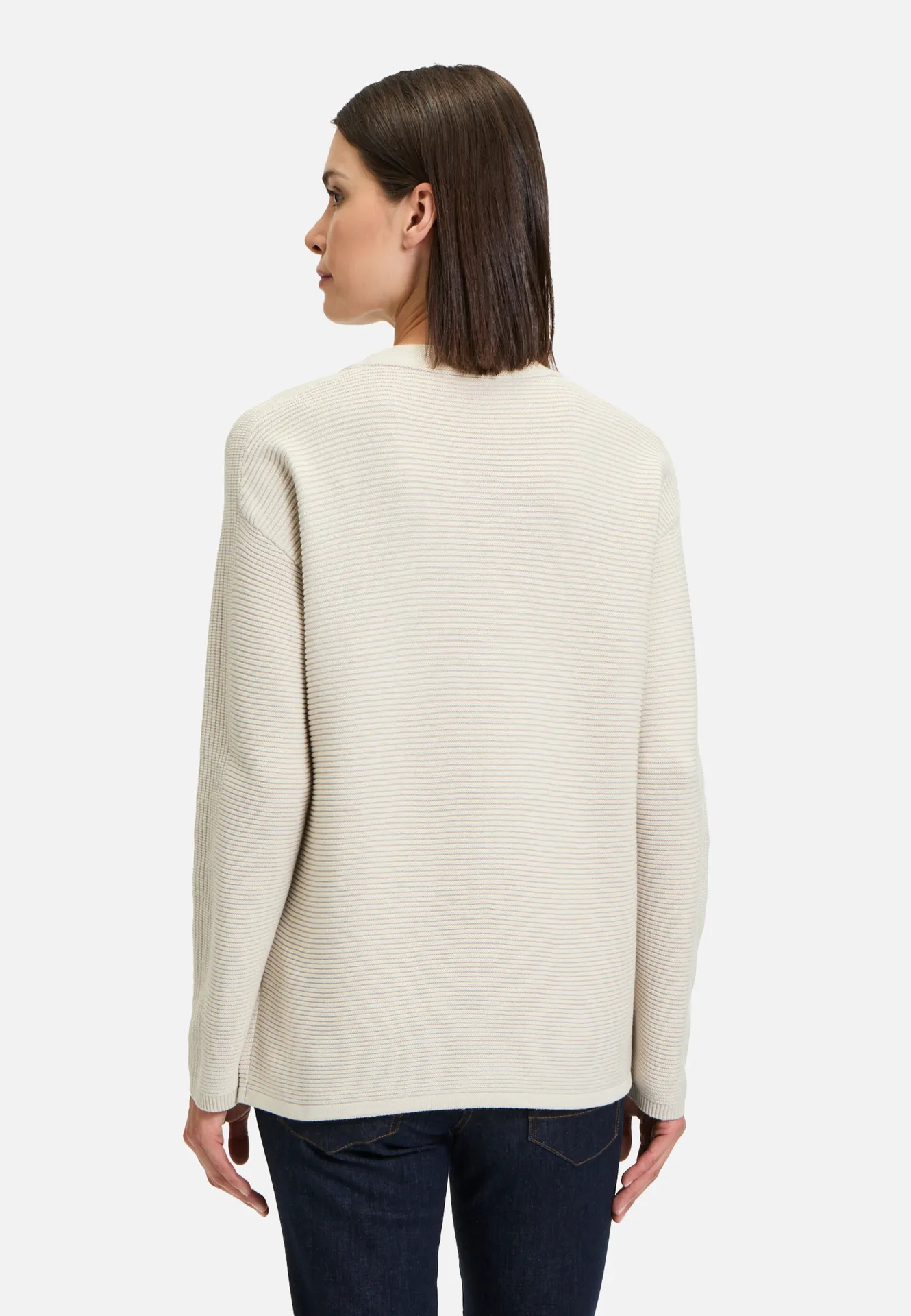 Strickpullover unifarben Strickpullover unifarben