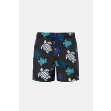 Vilebrequin - Herren - Badeshorts %27Mahina%27 schwarz/blau/türkis gemustert Vilebrequin - Herren - Badeshorts %27Mahina%27 schwarz/blau/türkis gemustert