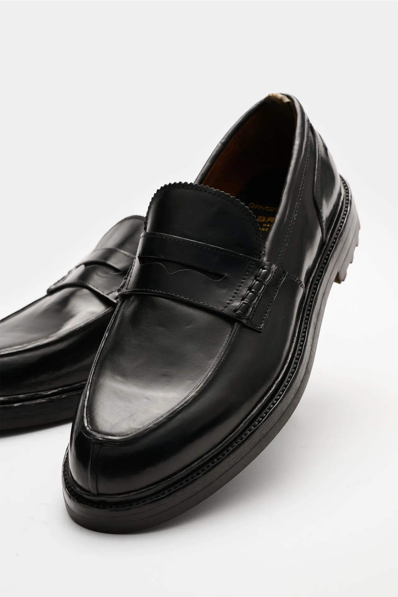 Officine Creative - Herren - Penny Loafer 'Sax Flexi 001' schwarz – Bild 3