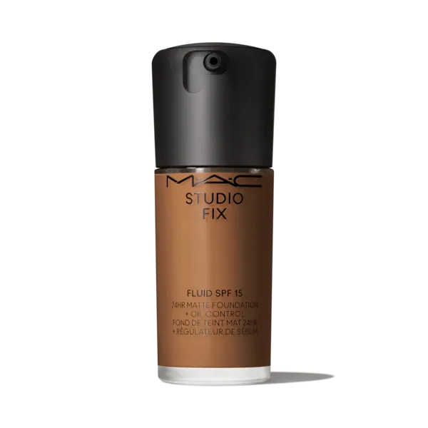 MAC Cosmetics Studio Fix Fluid SPF 15 24HR Matte Foundation + Oil Control MAC Cosmetics Studio Fix Fluid SPF 15 24HR Matte Foundation + Oil Control