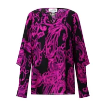 Joseph Ribkoff - Blusenshirt mit Muster - Größe 44 - pink Joseph Ribkoff - Blusenshirt mit Muster - Größe 44 - pink