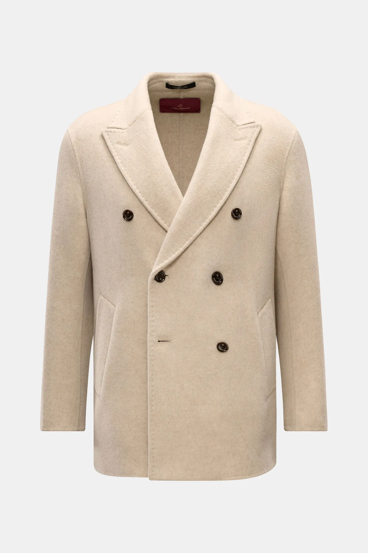 Montecore - Herren - Cashmere Cabanjacke beige Montecore - Herren - Cashmere Cabanjacke beige
