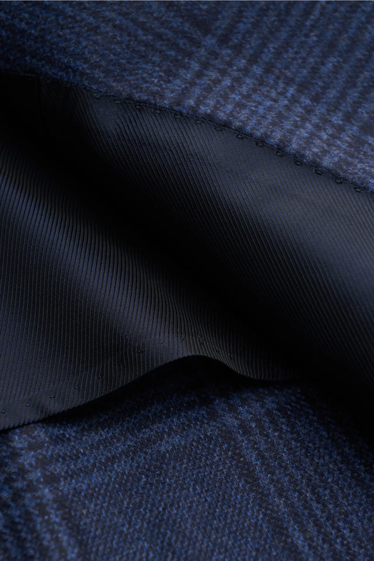 Cesare Attolini - Herren - Sakko navy/schwarz kariert – Bild 6