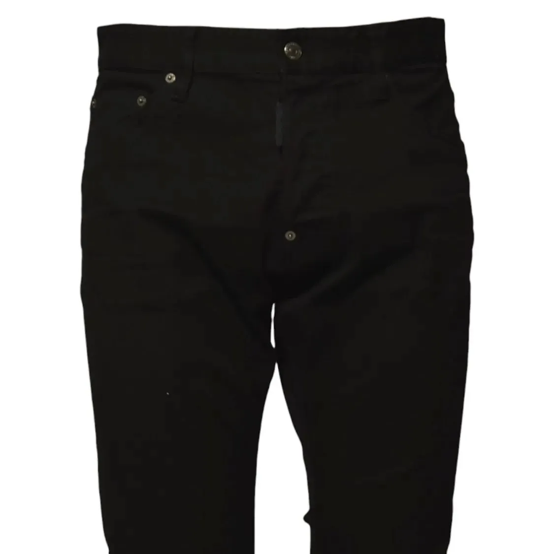 Dsquared2 - Slim-Fit Black Jeans With Classic Five-Pocket Desi - Größe 46 - schwarz – Bild 2