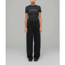 032c - Wide-Leg Black Jeans With High Waist - Größe 27 - schwarz 032c - Wide-Leg Black Jeans With High Waist - Größe 27 - schwarz