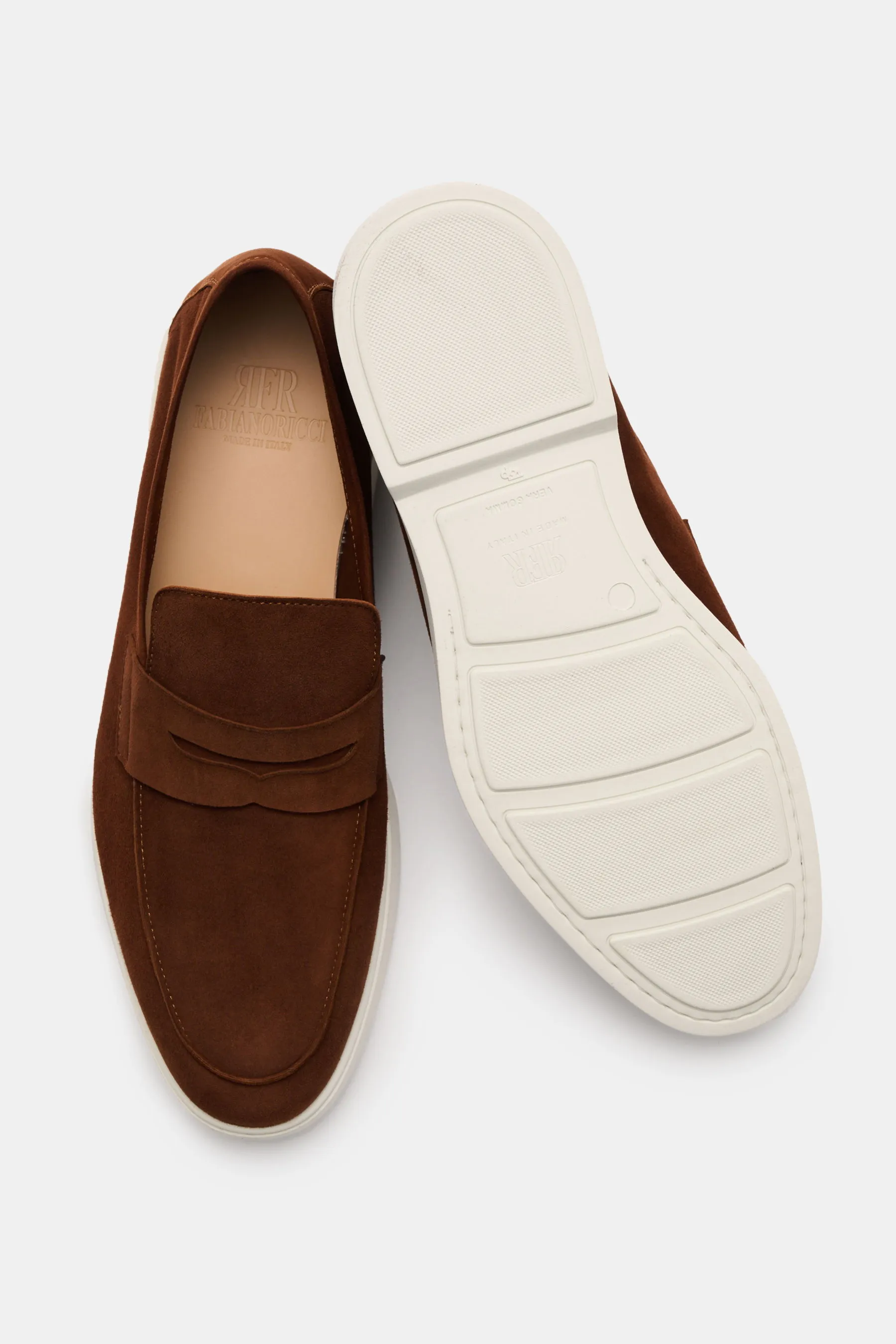 Fabiano Ricci - Herren - Penny Loafer braun – Bild 2