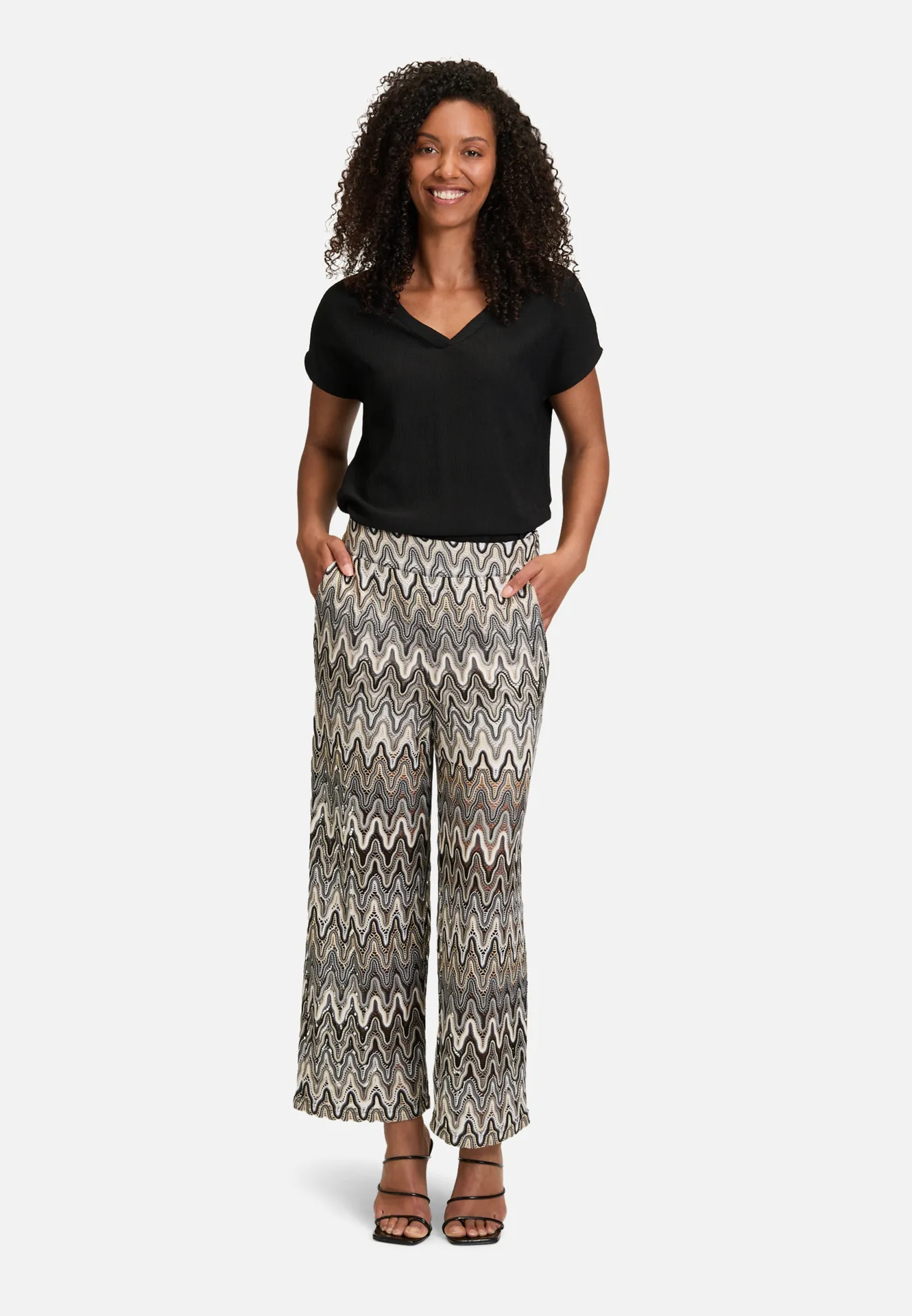 Marlene-Hose mit hohem Bund – Bild 2