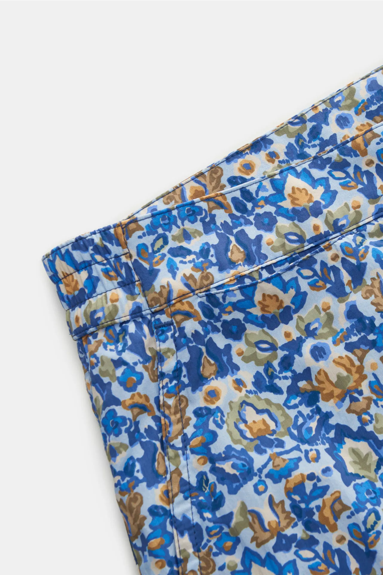 Incotex - Herren - Badeshorts blau/grün gemustert – Bild 5