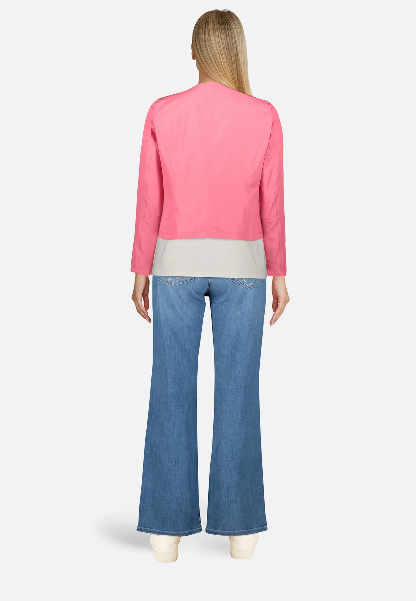 Bikerjacke mit Reißverschluss Bikerjacke mit Reißverschluss