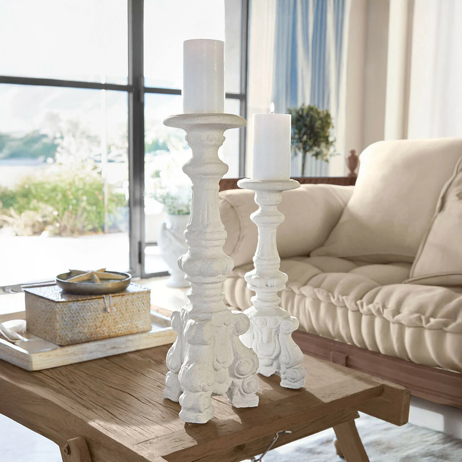 Kerzenständer 2er Set Chaverny – Bild 2