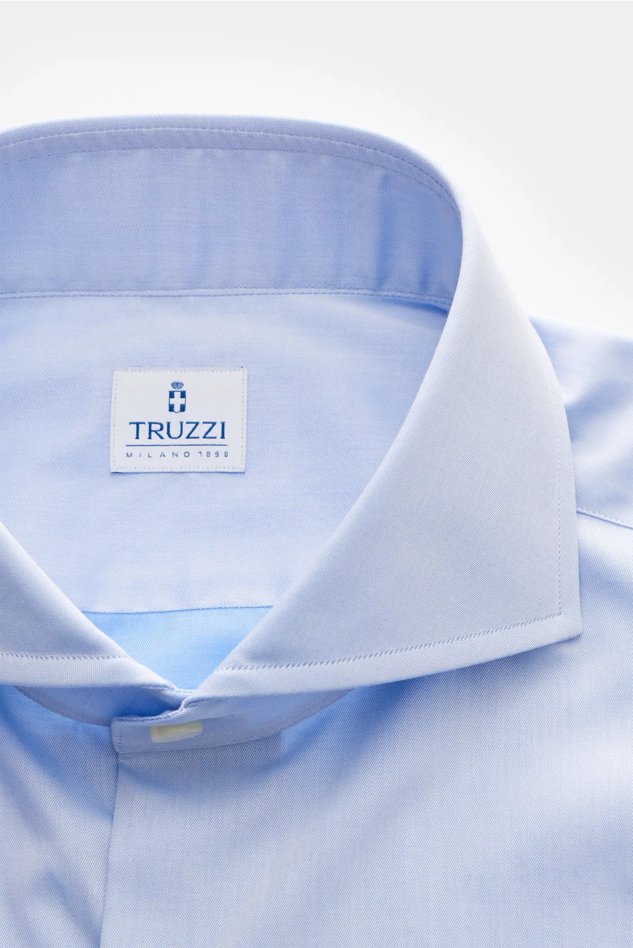 Truzzi - Herren - Business Hemd Haifisch-Kragen 'Napoli Busto' hellblau – Bild 2