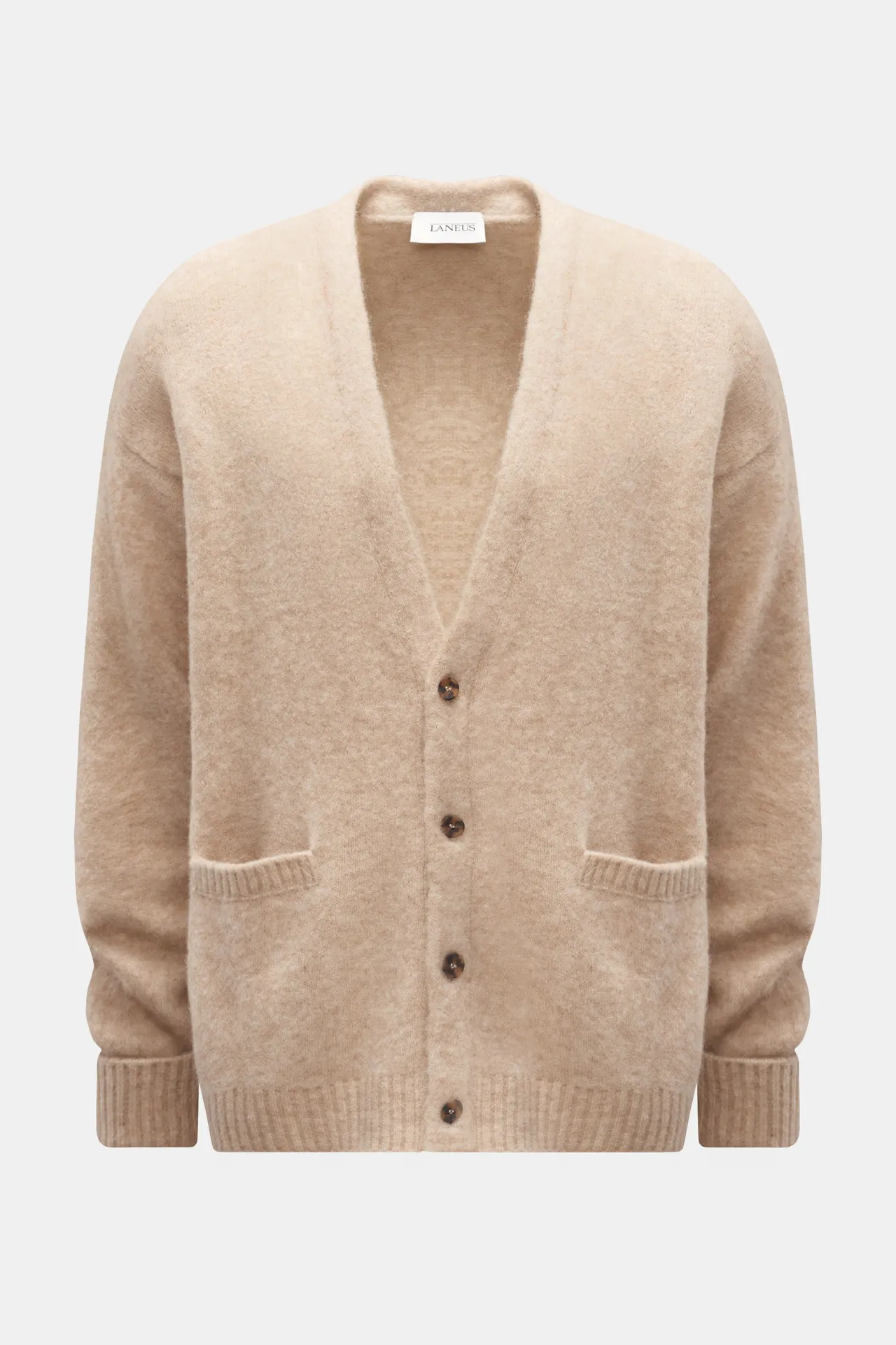 Laneus - Herren - Cardigan beige meliert Laneus - Herren - Cardigan beige meliert