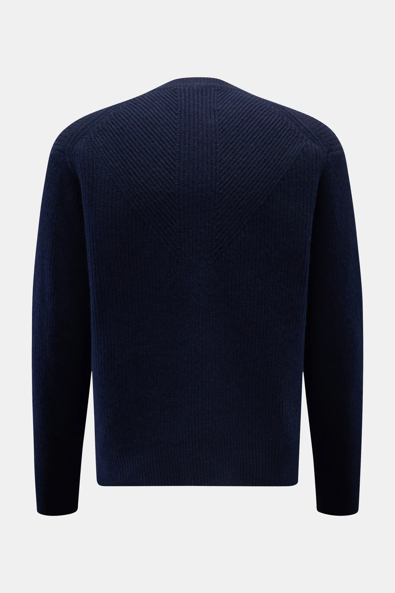 Lisa Yang - Herren - Cashmere Rundhalspullover 'William' navy – Bild 3