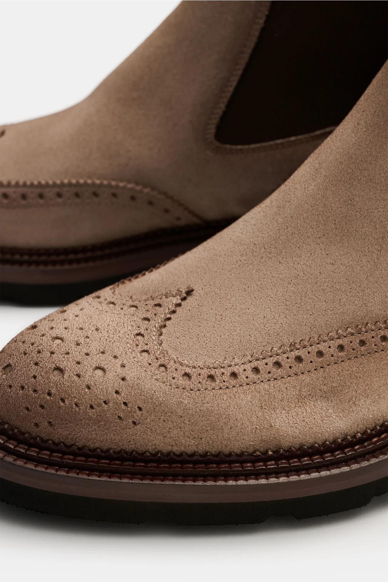 Santoni - Herren - Chelsea Boot 'Colin' beige – Bild 3