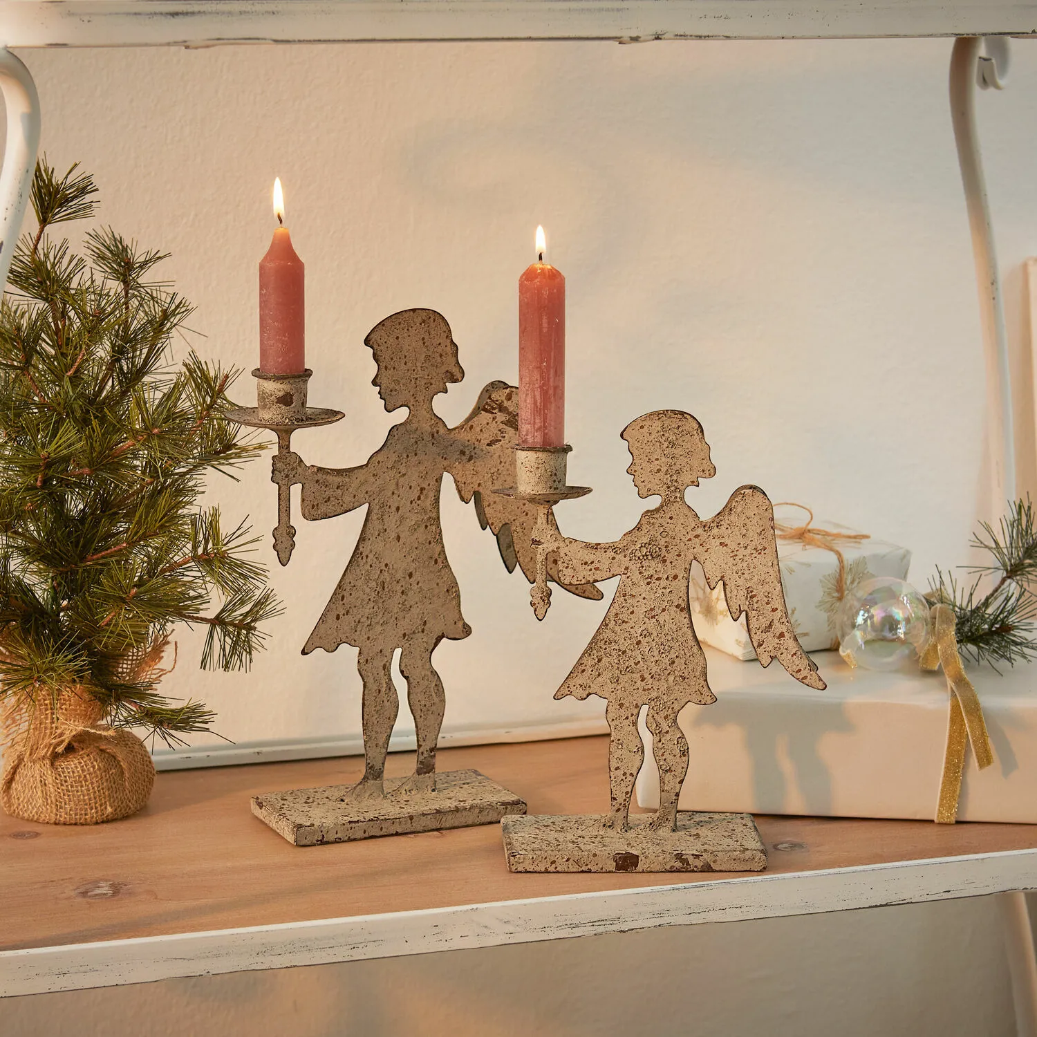 Kerzenständer 2er Set Zarnay – Bild 2