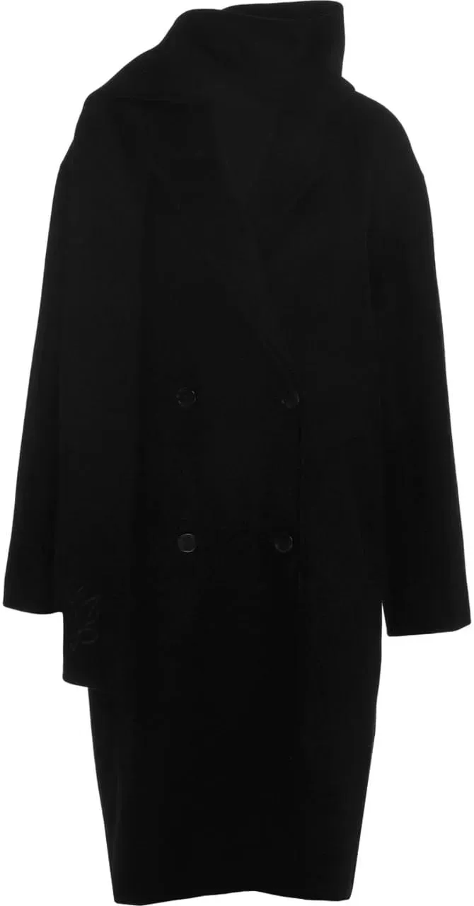 LIU JO - Coat with shawl collar - Größe 44 - schwarz LIU JO - Coat with shawl collar - Größe 44 - schwarz
