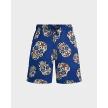 Vilebrequin - Boys Stretch Swim Shorts Día De Muertos - Bademode - Jirise - Blau - Größe 10 Vilebrequin - Boys Stretch Swim Shorts Día De Muertos - Bademode - Jirise - Blau - Größe 10