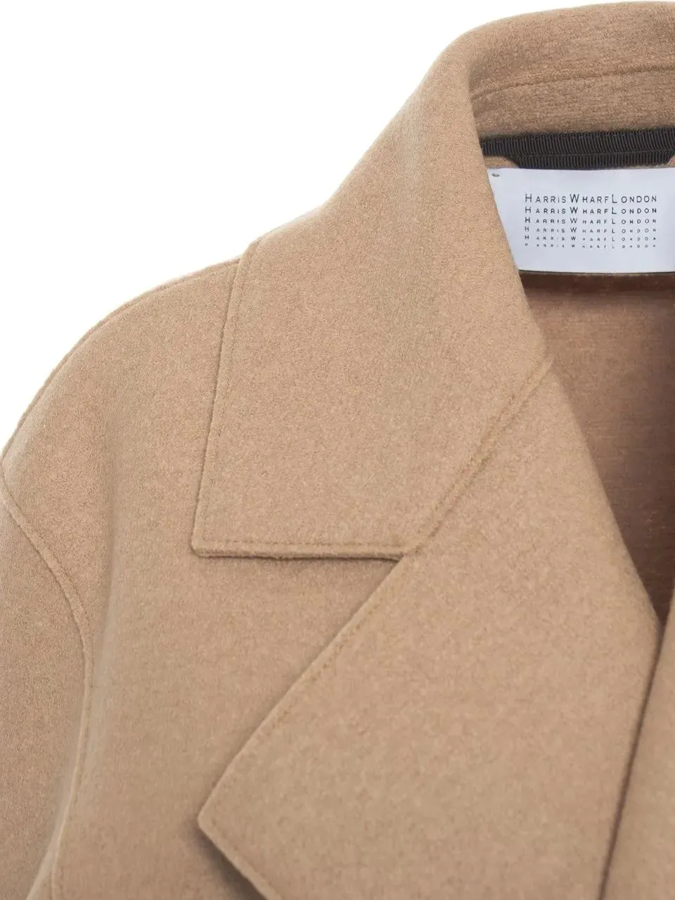 Harris Wharf - Coat with waist belt - Größe 44 - beige – Bild 3