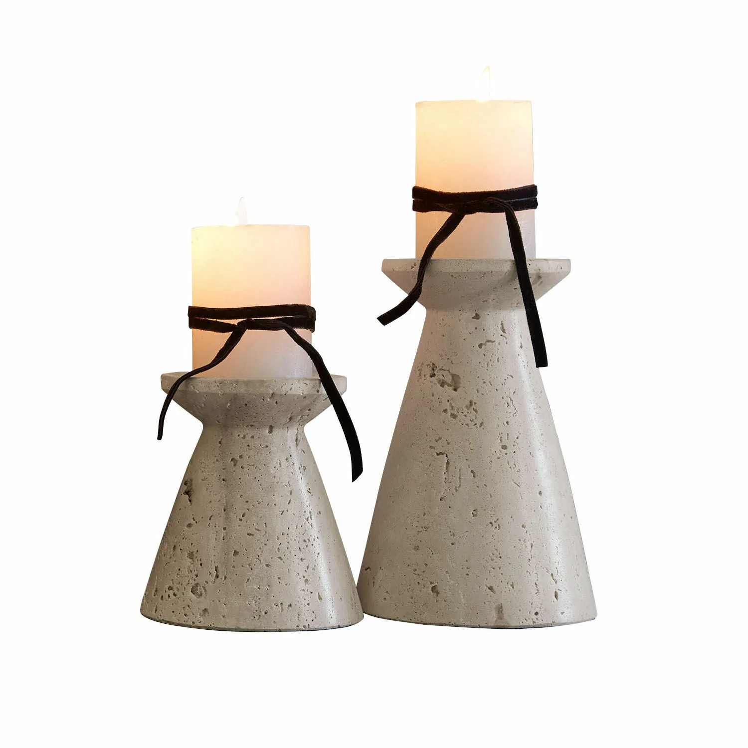 Kerzenständer 2er Set Bazrahim – Bild 3