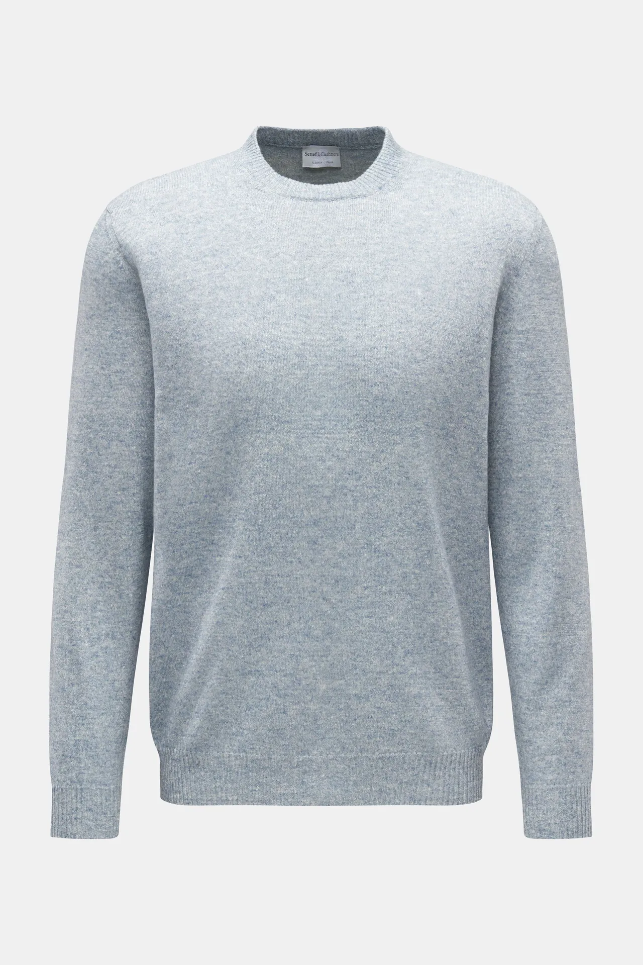 Settefili Cashmere - Herren - Rundhalspullover hellblau Settefili Cashmere - Herren - Rundhalspullover hellblau