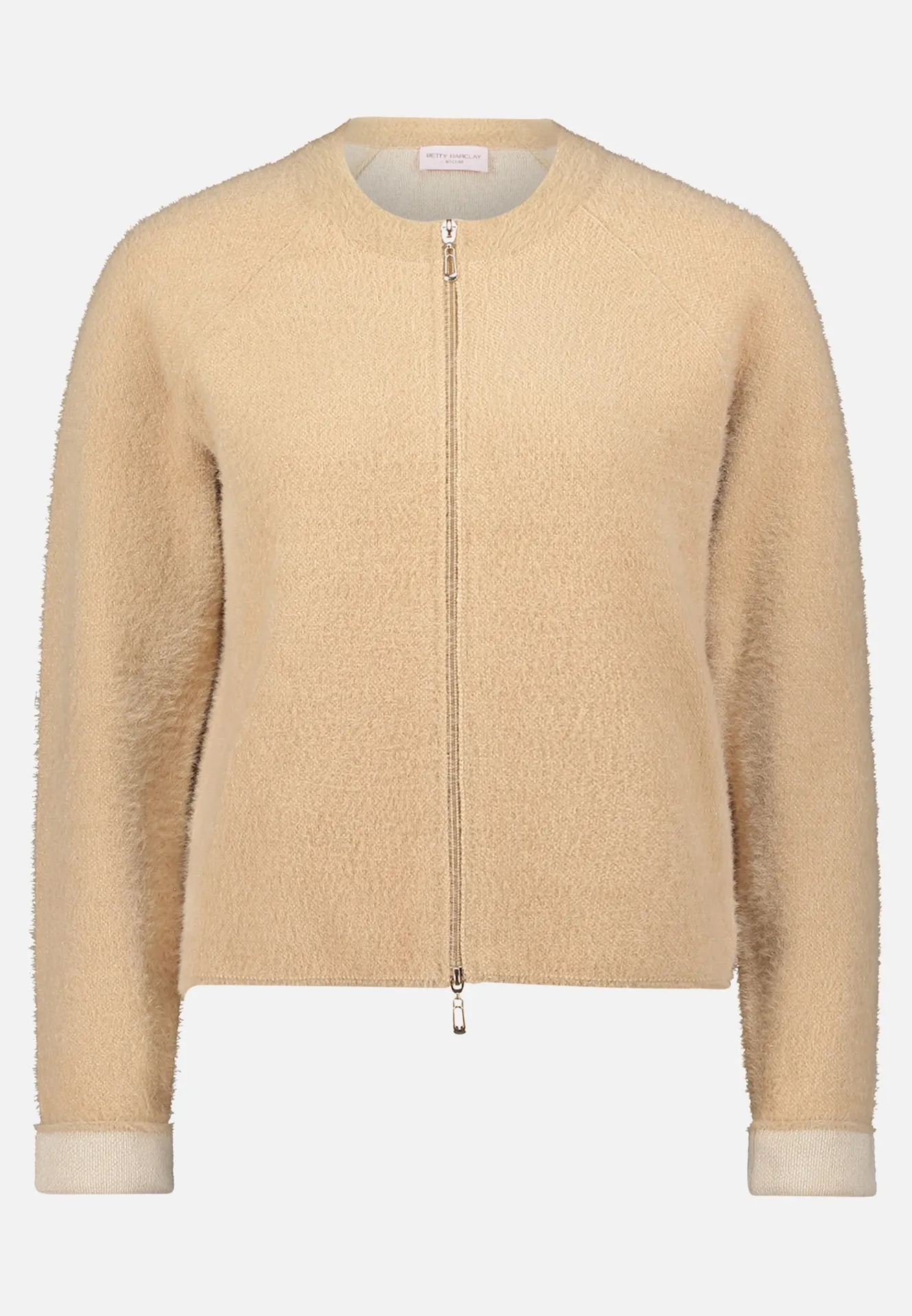 Casual-Strickjacke mit Reißverschluss – Bild 3