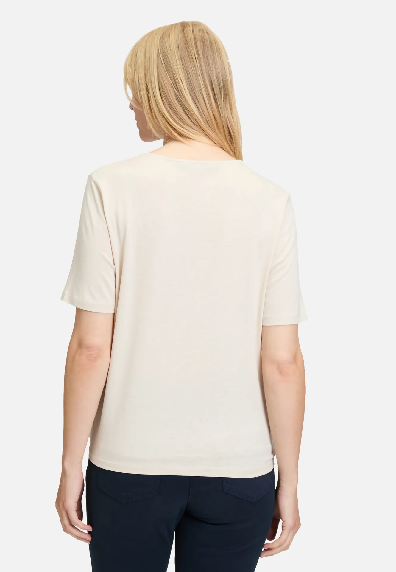 Basic Shirt mit Schleifenknoten Basic Shirt mit Schleifenknoten
