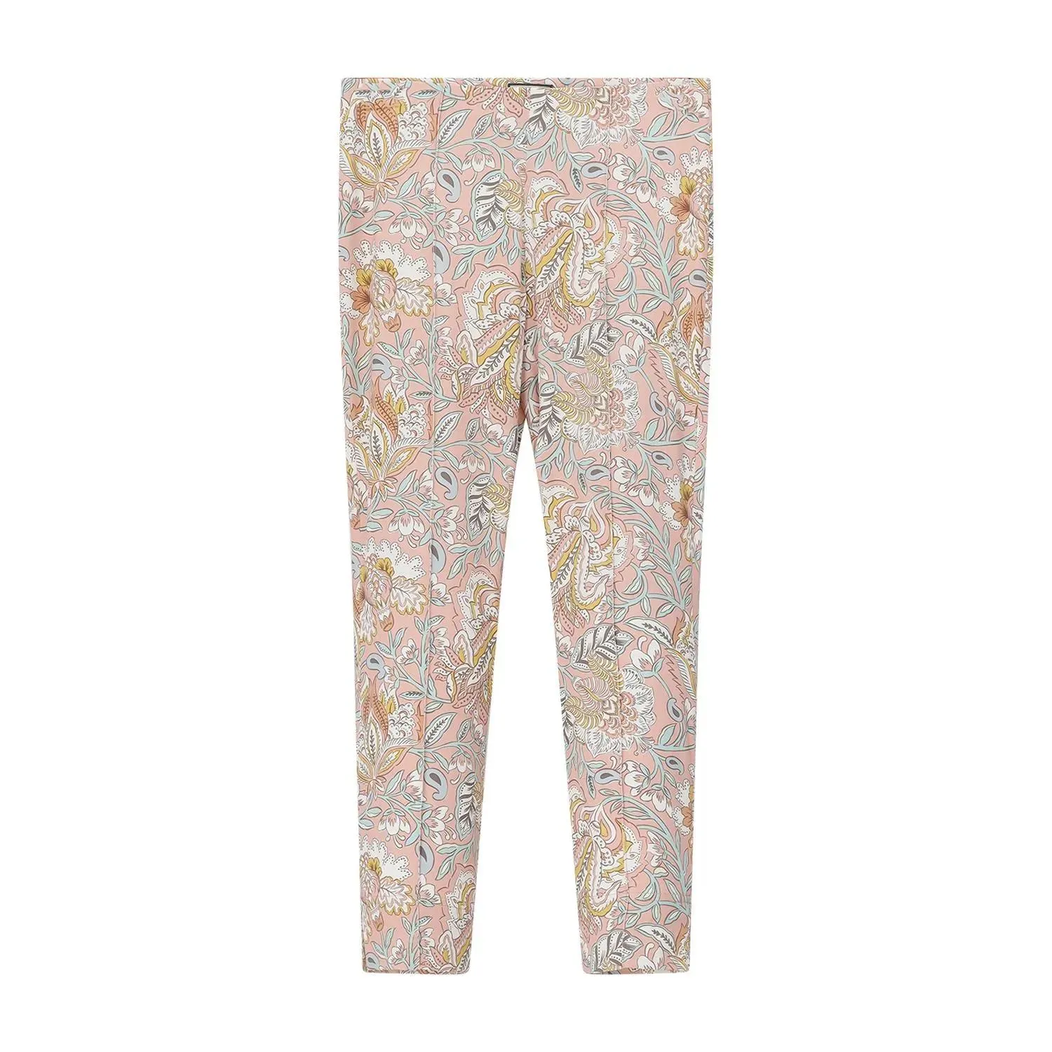 Seductive - Hose Capri mit floralem Muster - Größe 36 - rosa Seductive - Hose Capri mit floralem Muster - Größe 36 - rosa