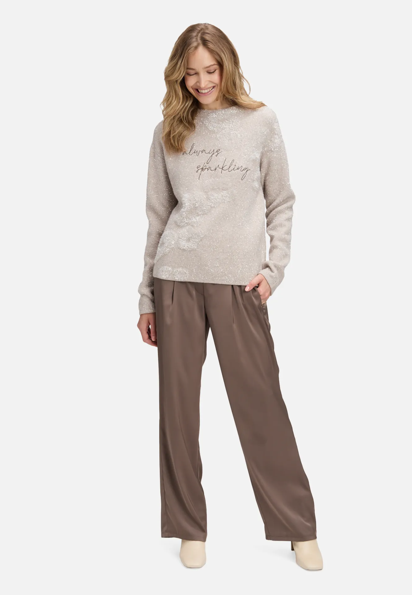 Strickpullover mit Jacquard – Bild 2