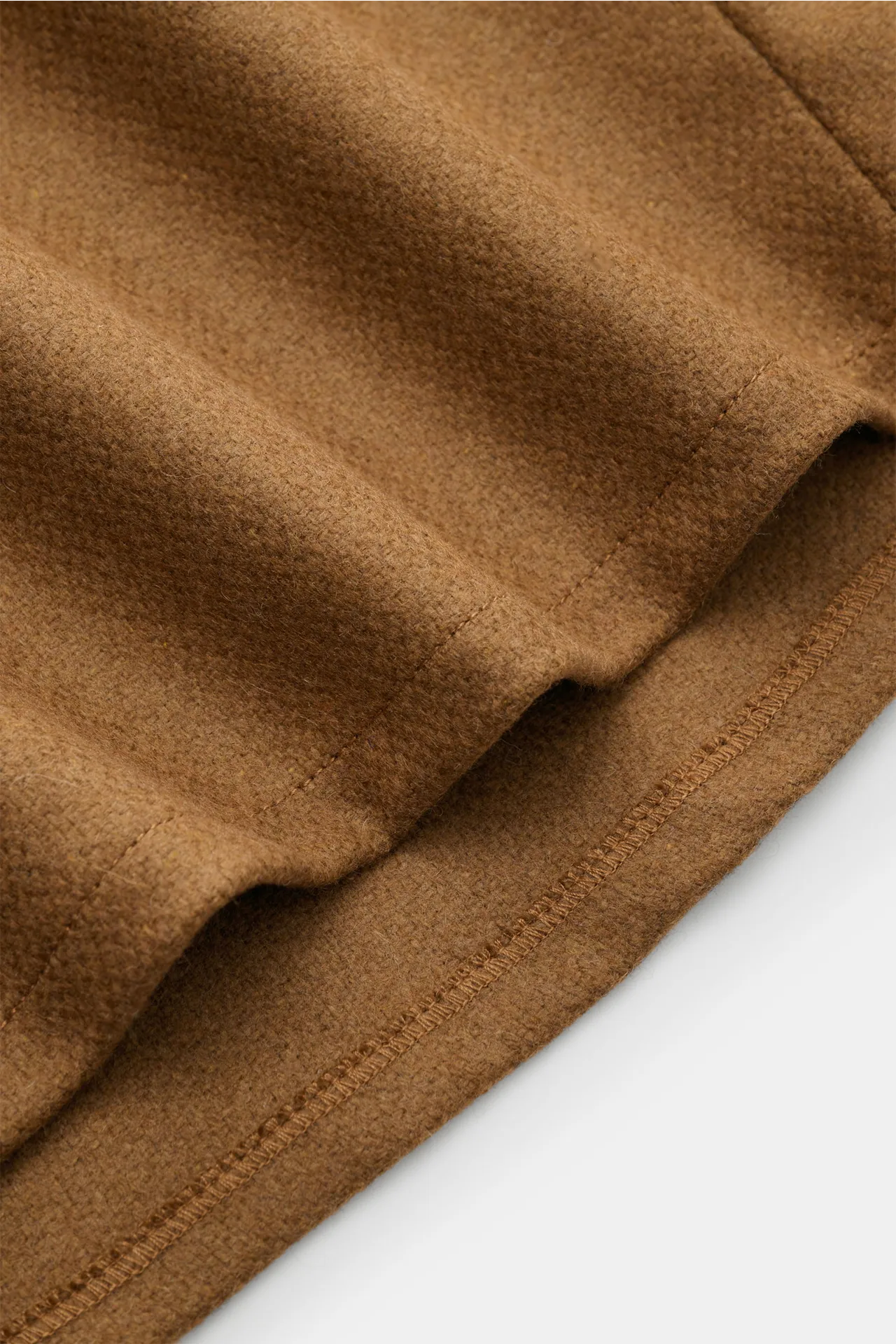 A.P.C. - Herren - Casual Hemd 'Bernardo' Kent-Kragen hellbraun – Bild 4