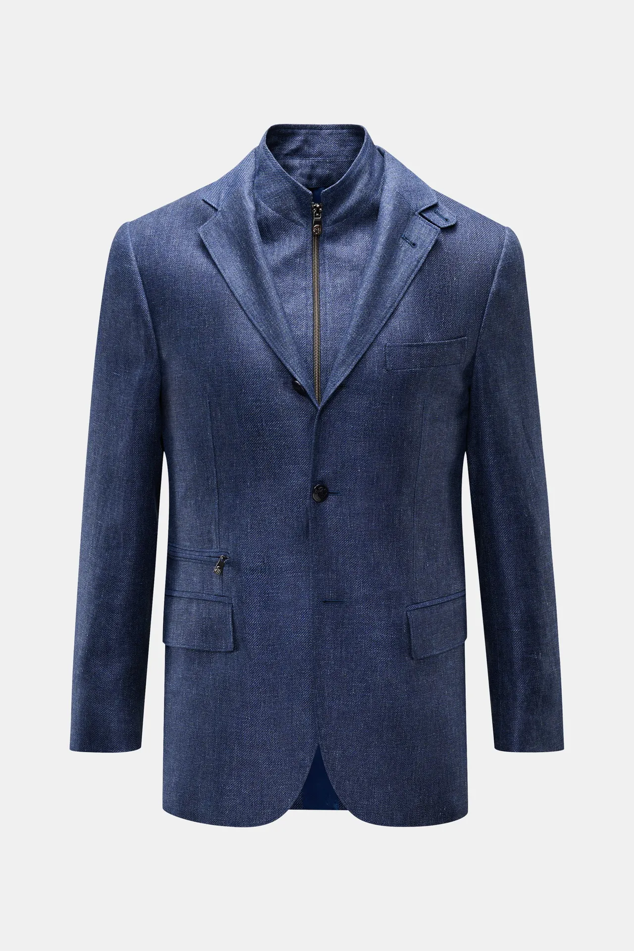 Corneliani - Herren - Sakko dunkelblau meliert Corneliani - Herren - Sakko dunkelblau meliert