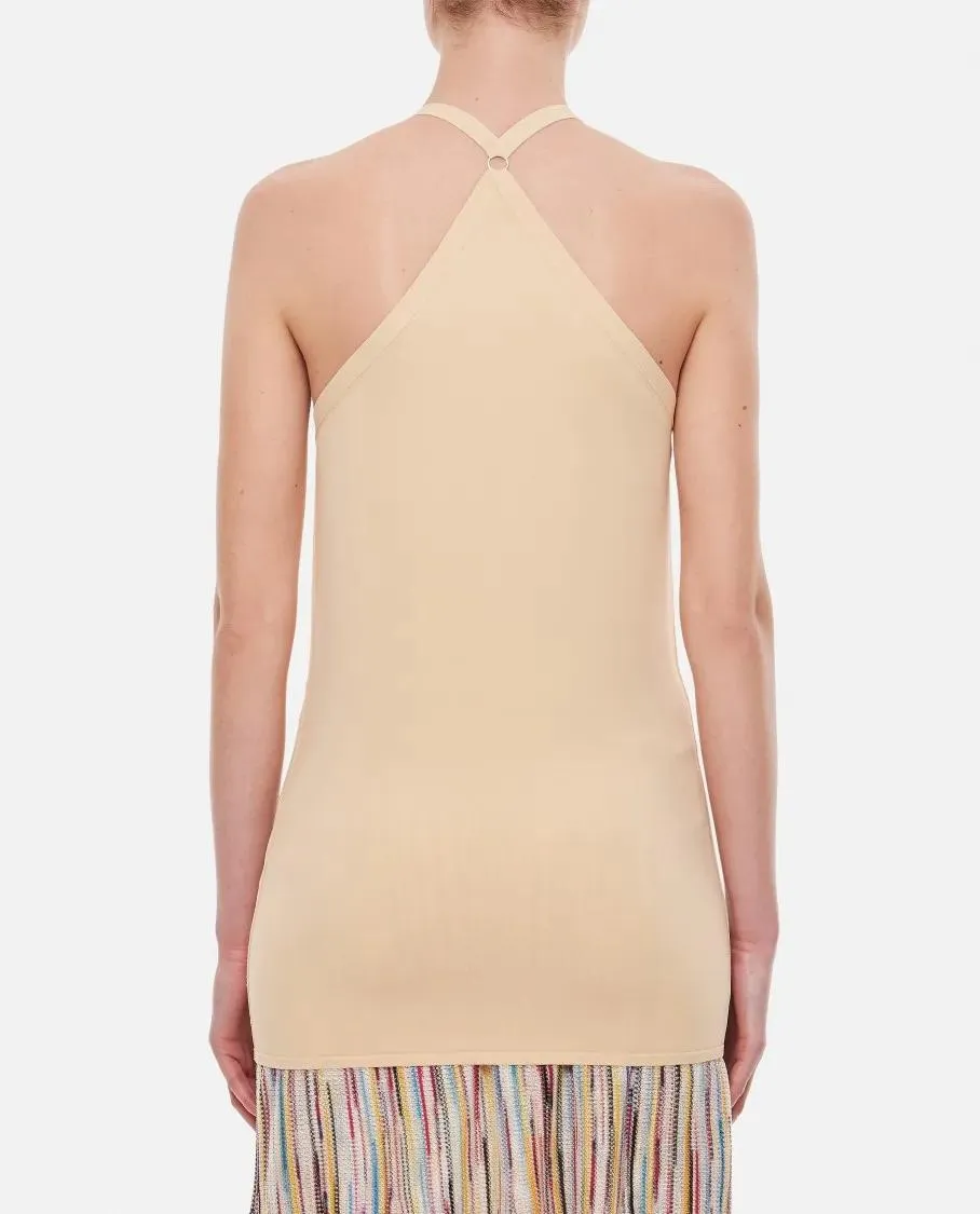 Quira - Viscose Dancer Tank Top - Größe M - beige – Bild 3