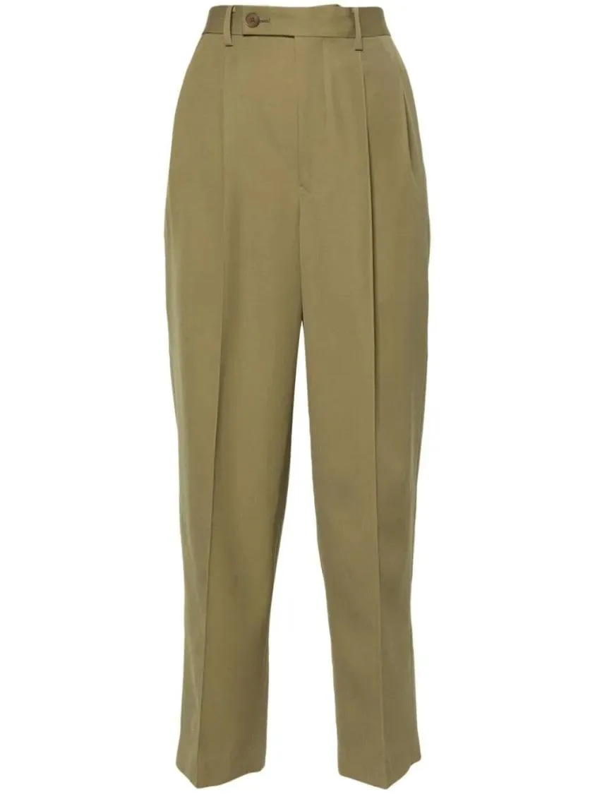 AURALEE - Wool Trousers - Größe 2 - grün AURALEE - Wool Trousers - Größe 2 - grün