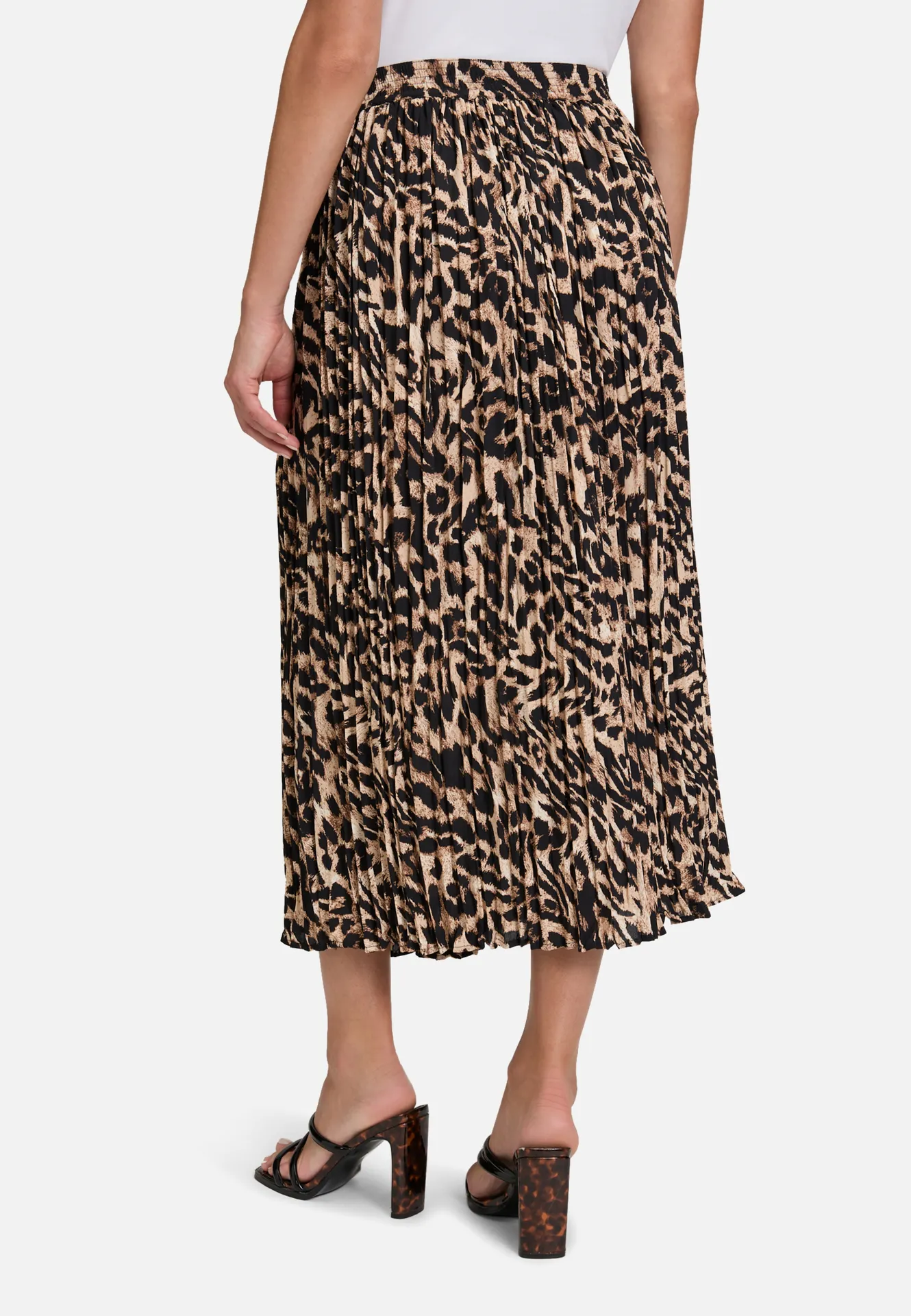 Plisseerock mit Gummizug Plisseerock mit Gummizug