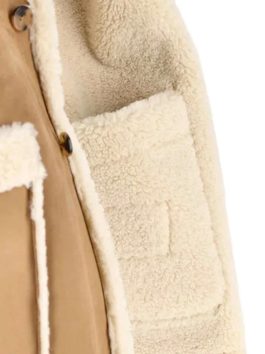 Dunst - Structured Casual Jacket In Rich Brown Tone - Größe L - beige – Bild 3