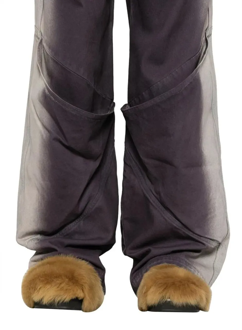 The Attico - Long Pant Purple/white - Größe 25 - weiß – Bild 3