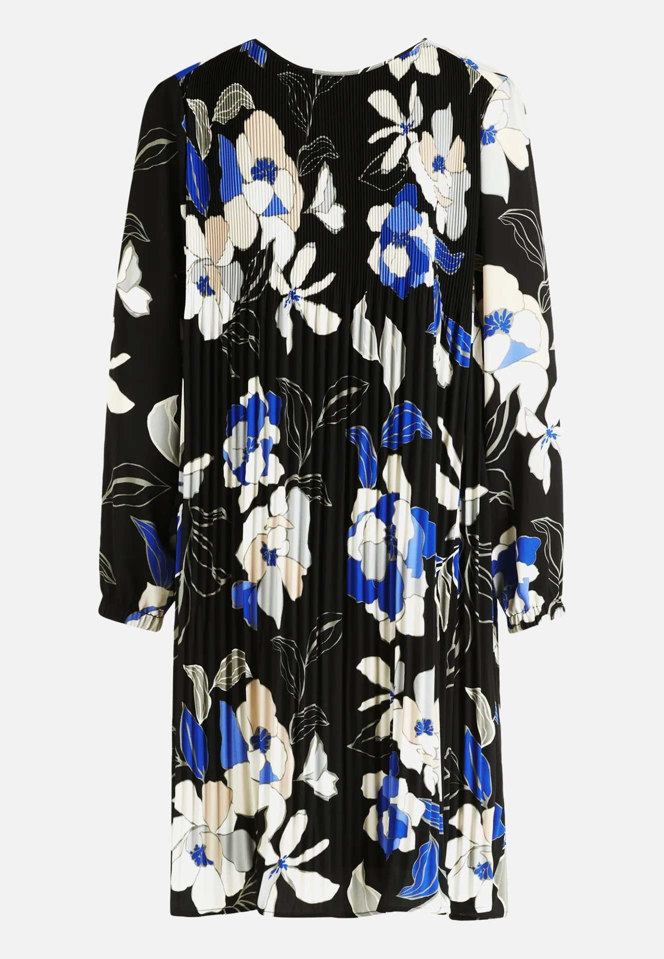 Plisseekleid langarm – Bild 3