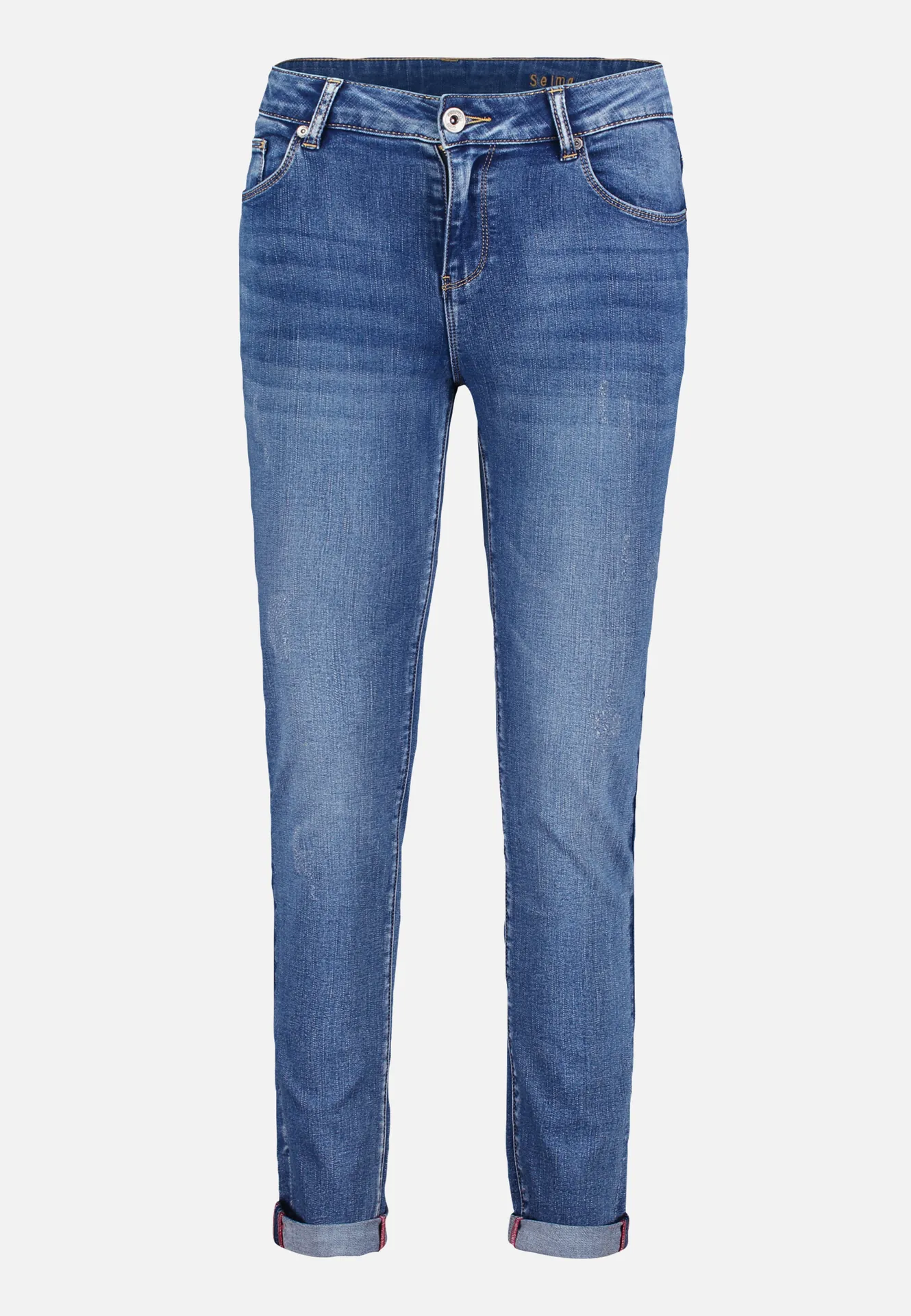 Basic-Jeans mit Waschung – Bild 3