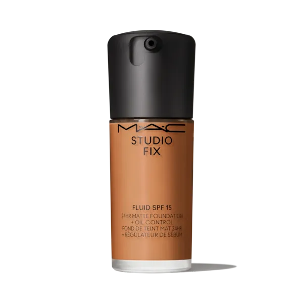 MAC Cosmetics Studio Fix Fluid SPF 15 24HR Matte Foundation + Oil Control MAC Cosmetics Studio Fix Fluid SPF 15 24HR Matte Foundation + Oil Control