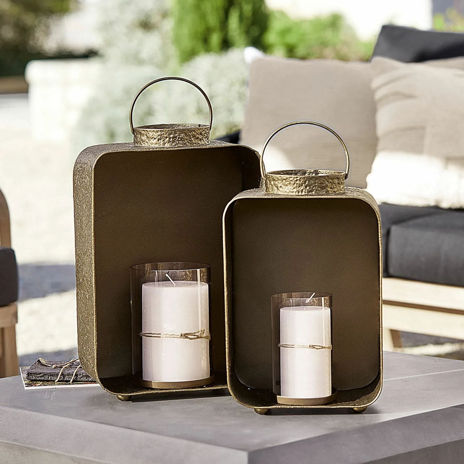 Laterne 2er Set Yvonand – Bild 2