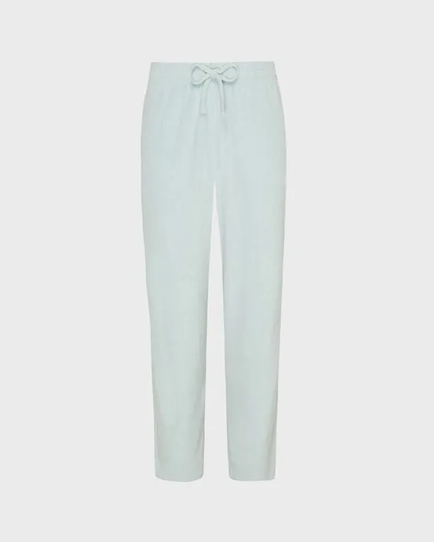 Vilebrequin - Solid Herren Hose Aus Frottee - Hose - Polide - Blau - Größe M Vilebrequin - Solid Herren Hose Aus Frottee - Hose - Polide - Blau - Größe M