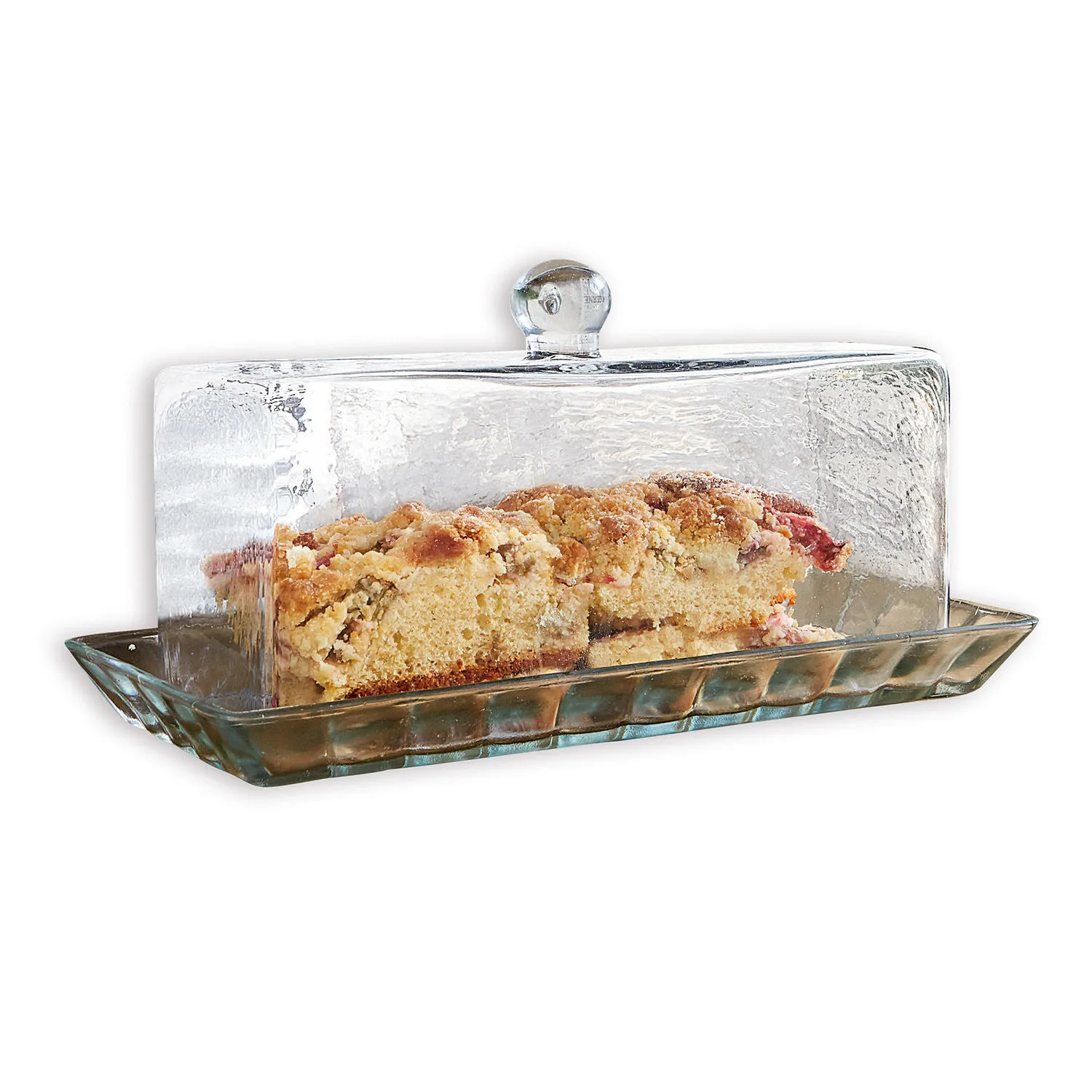 Glasglocke mit Platte Nelia – Bild 3