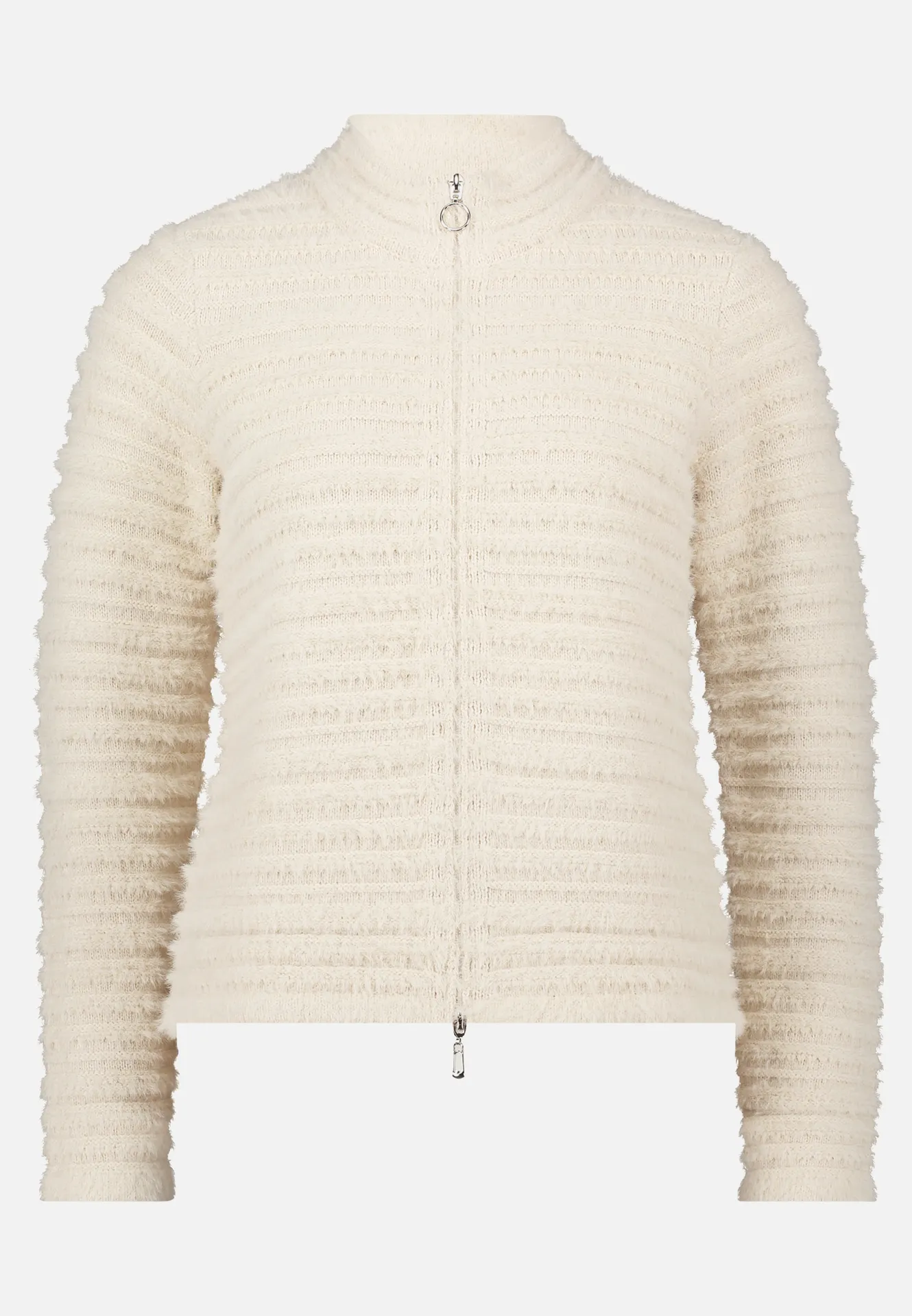 Grobstrickjacke mit Struktur – Bild 3