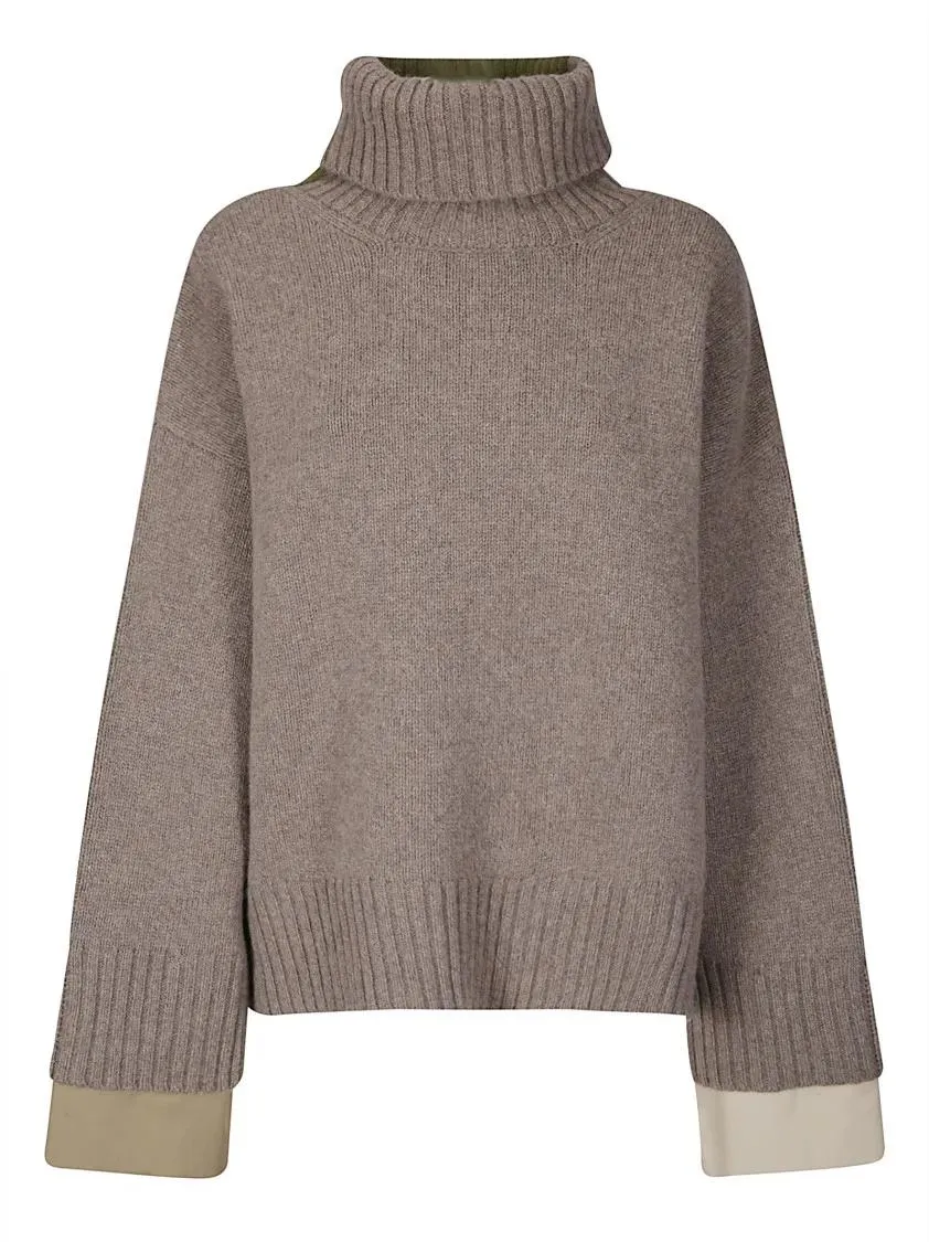 JEJIA - Olly Over Turtle Sweater - Größe 40 - braun JEJIA - Olly Over Turtle Sweater - Größe 40 - braun