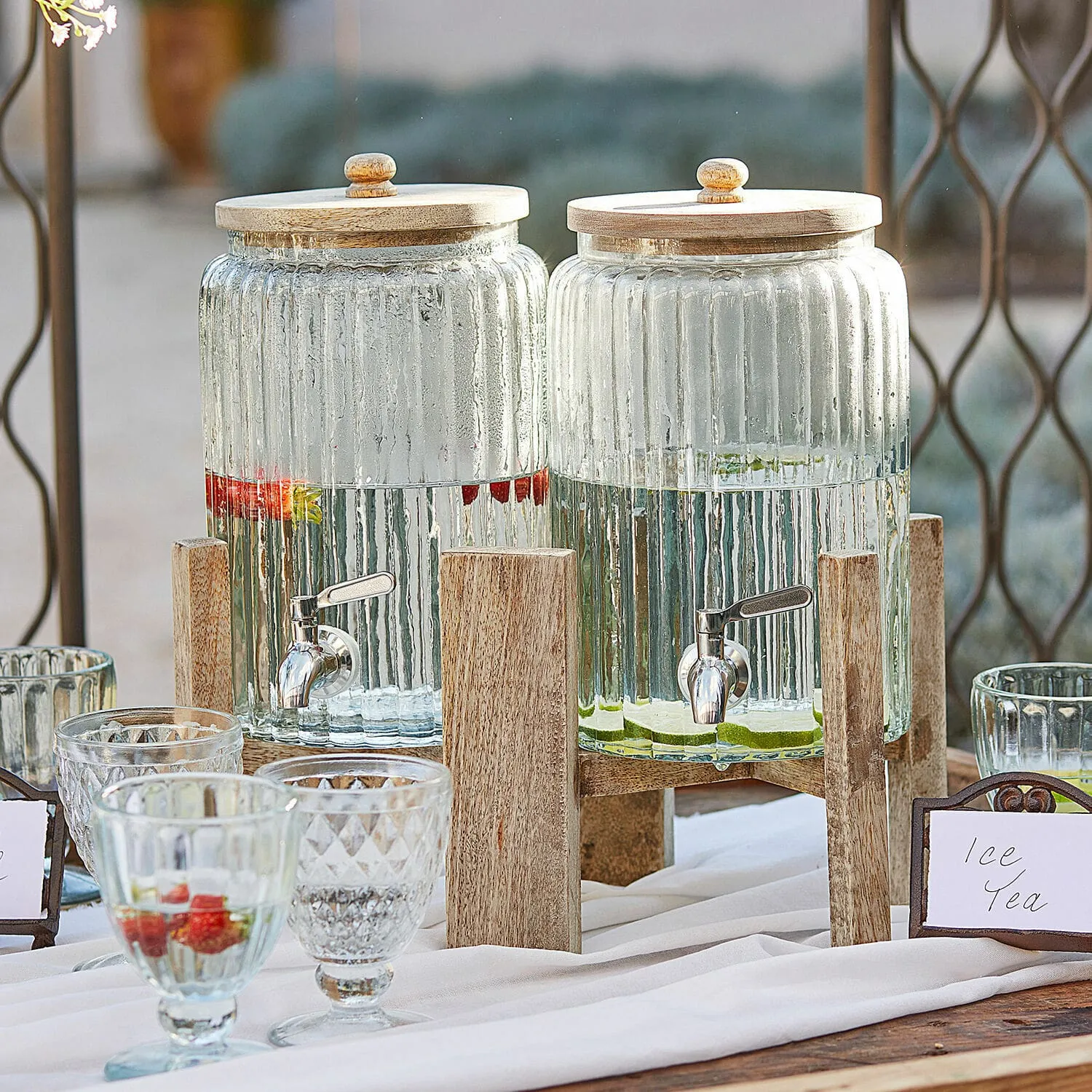 Getränkespender 2er Set Ebeyin – Bild 2