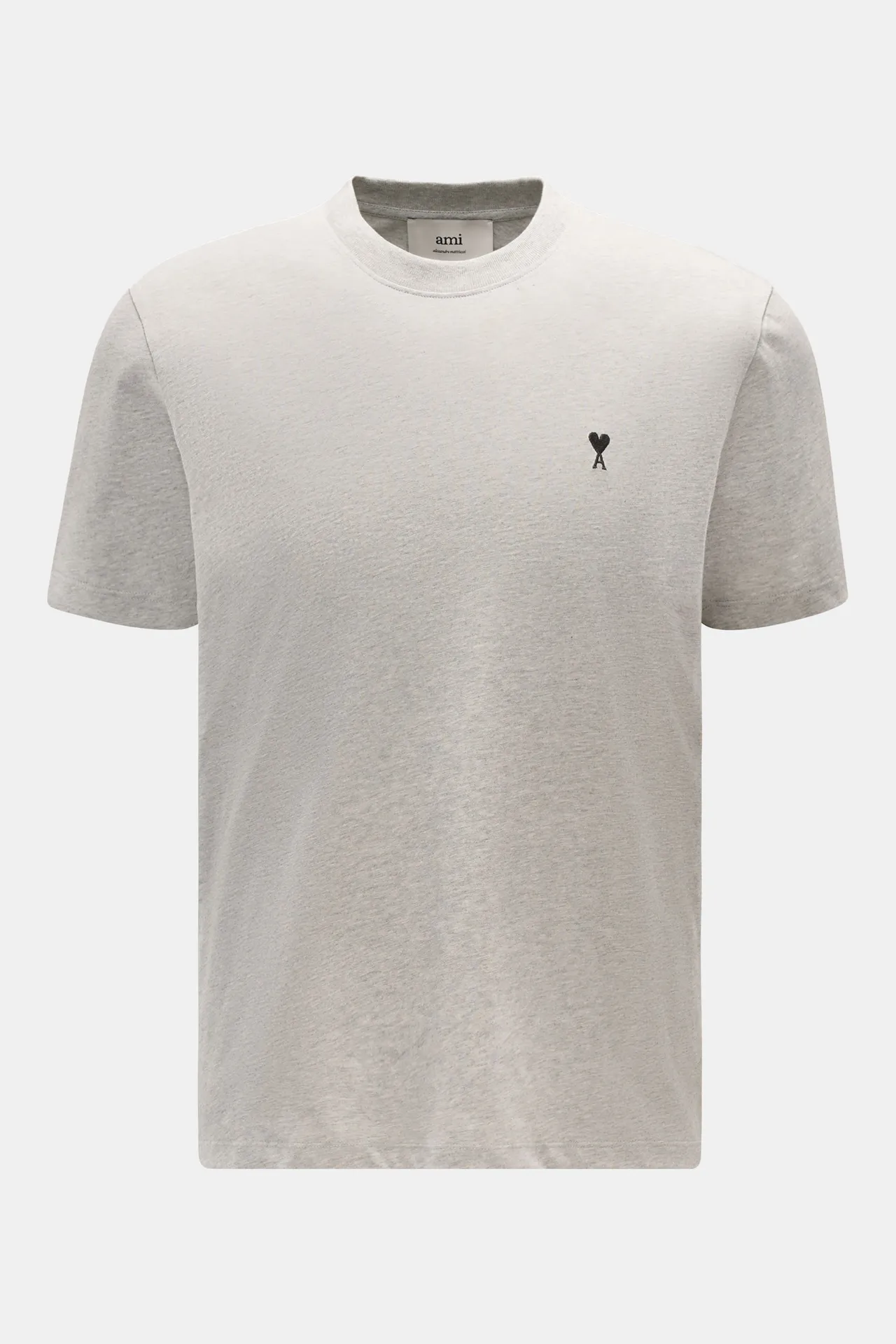 Ami Paris - Herren - Rundhals-T-Shirt hellgrau Ami Paris - Herren - Rundhals-T-Shirt hellgrau