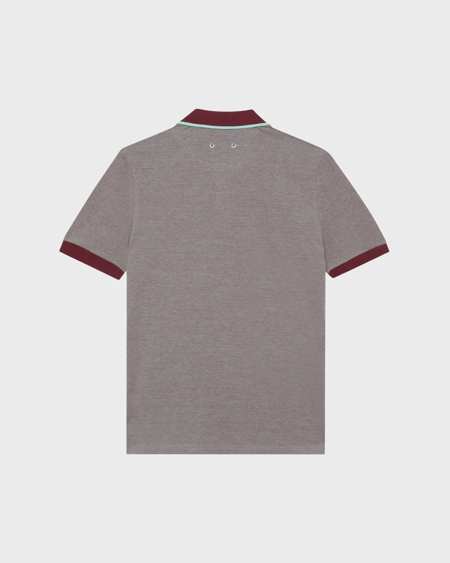 Vilebrequin - Solid Polohemd Aus Baumwolle Mit Changierendem Effekt Für Herren - Polohemd - Palatin - Rot - Größe XXXL – Bild 2