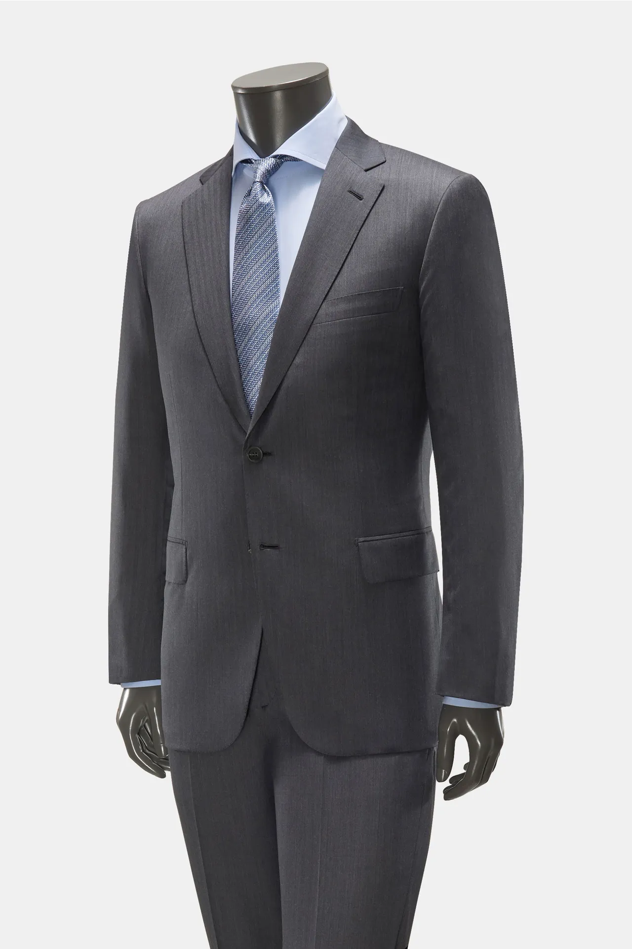Brioni - Herren - Anzug %27Brunico%27 dunkelgrau Brioni - Herren - Anzug %27Brunico%27 dunkelgrau