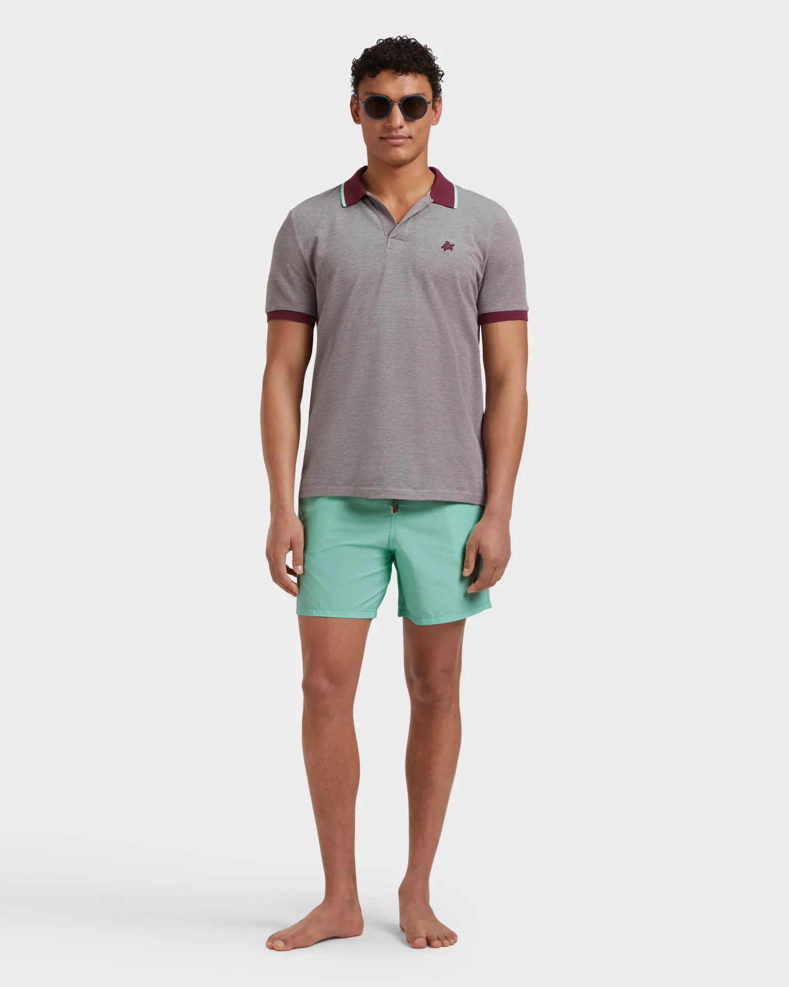 Vilebrequin - Solid Badeshorts Für Herren - Bademode - Moorea - Grün - Größe S – Bild 6