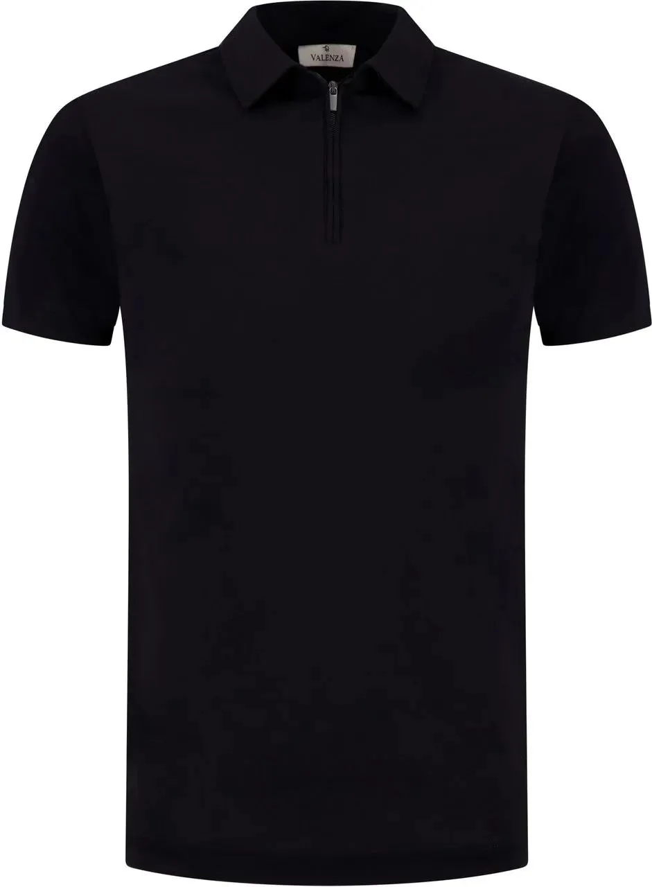 VALENZA - Polo Zwart - Größe S - schwarz VALENZA - Polo Zwart - Größe S - schwarz